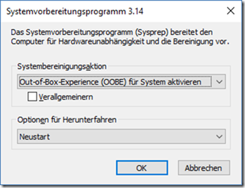 sysprep
